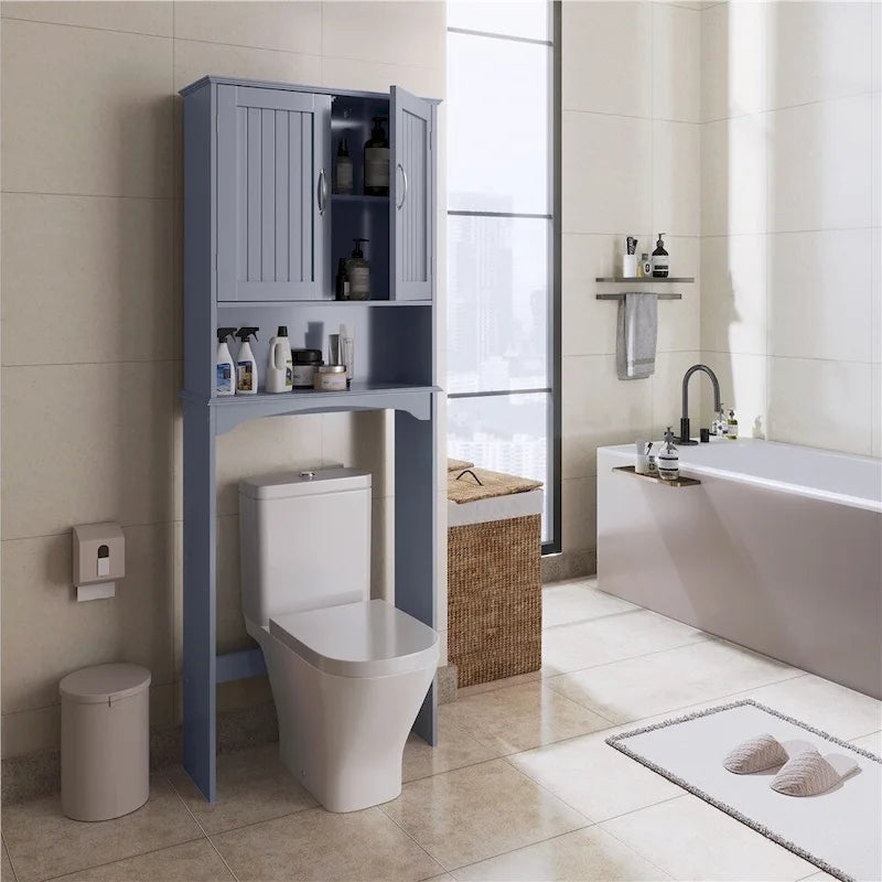 Yaheetech Bathroom Space Saving Organizer Over-the -Toilet