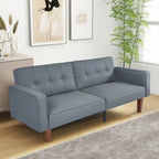 Futon Sofa Bed Couch Memory Foam Futon Convertible Couch Bed Sleeper for Living Room - 68.11*30.11*28.74