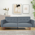 Futon Sofa Bed Couch Memory Foam Futon Convertible Couch Bed Sleeper for Living Room - 68.11*30.11*28.74