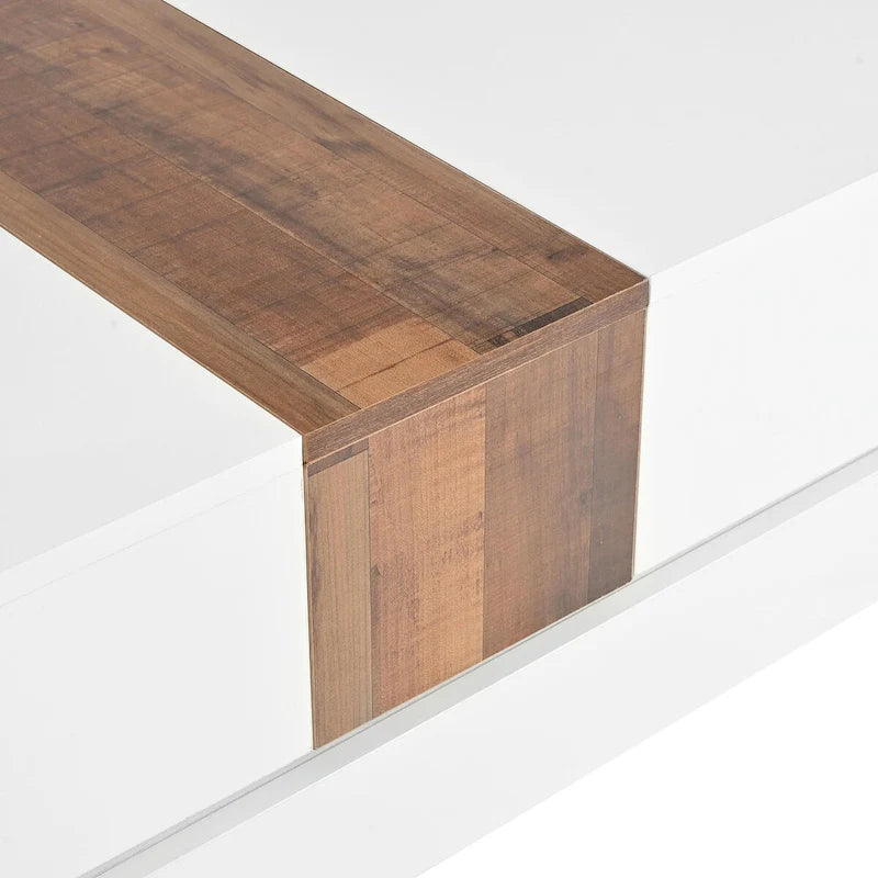 31.4 Square Coffee Table with Sliding Top and Hidden Storage
